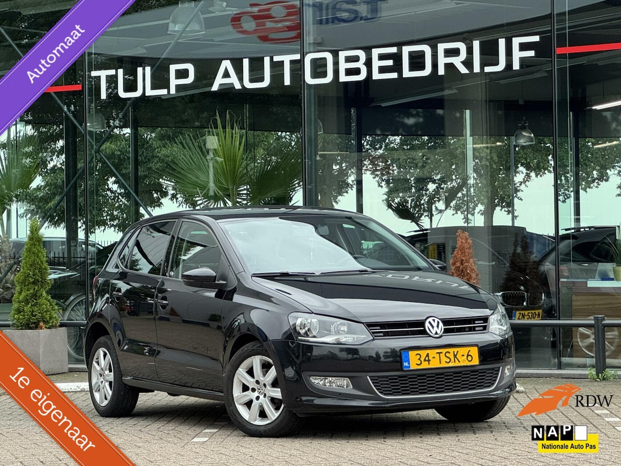 Volkswagen Polo - 1.2 TSI Highline Automaat 2012 Leder Alcanta - AutoWereld.nl