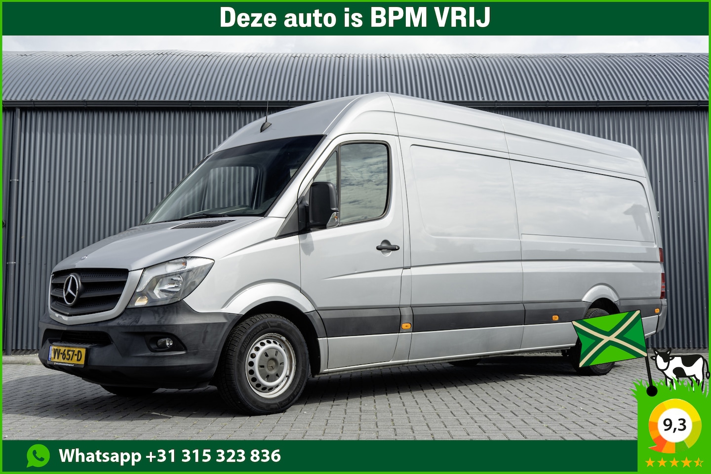 Mercedes-Benz Sprinter - 316 CDI | L3H2 | 164 PK | Navigatie | Cruise | Airco | 3-Zits - AutoWereld.nl