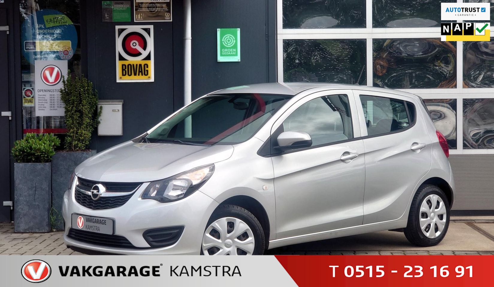 Opel Karl - 1.0 ecoFLEX Edition 5-deurs NAP Airco/Cruise - AutoWereld.nl