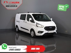 Ford Transit Custom - 2.0 TDCI L2 Trend DC Dubbel Cabine BPM VRIJ Stoelverw./ Carplay/ 2.7t Trekverm./ Navi/ PDC
