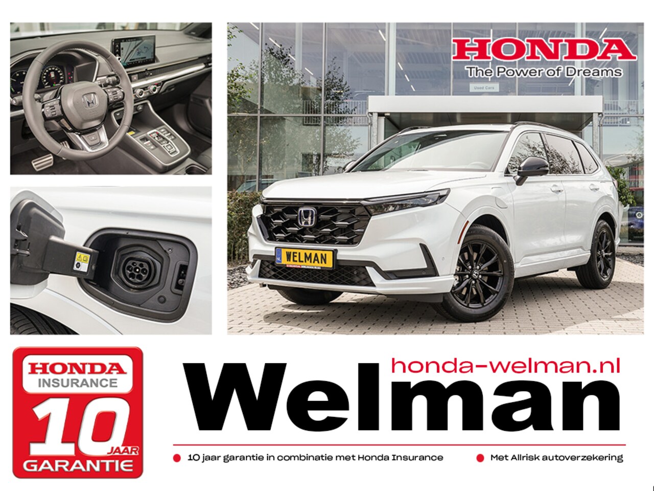 Honda CR-V - 2.0i e:PHEV 30th ANNIVERSAY EDITION - AKTIE - NIEUW - PLUG -IN HYBRID - AUTOMAAT - AutoWereld.nl
