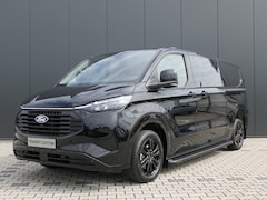 Ford Transit Custom - 320 2.5 PHEV L2H1 Black Platinum DC | Dubbele Cabine | Leder | 360 Camera | Dubbele Schuif
