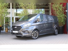 Ford Transit Custom - 320 L2H1 170pk Sport Navi | Trekhaak | Vloer + wandbekleding | Cruise | Apple Carplay | 17