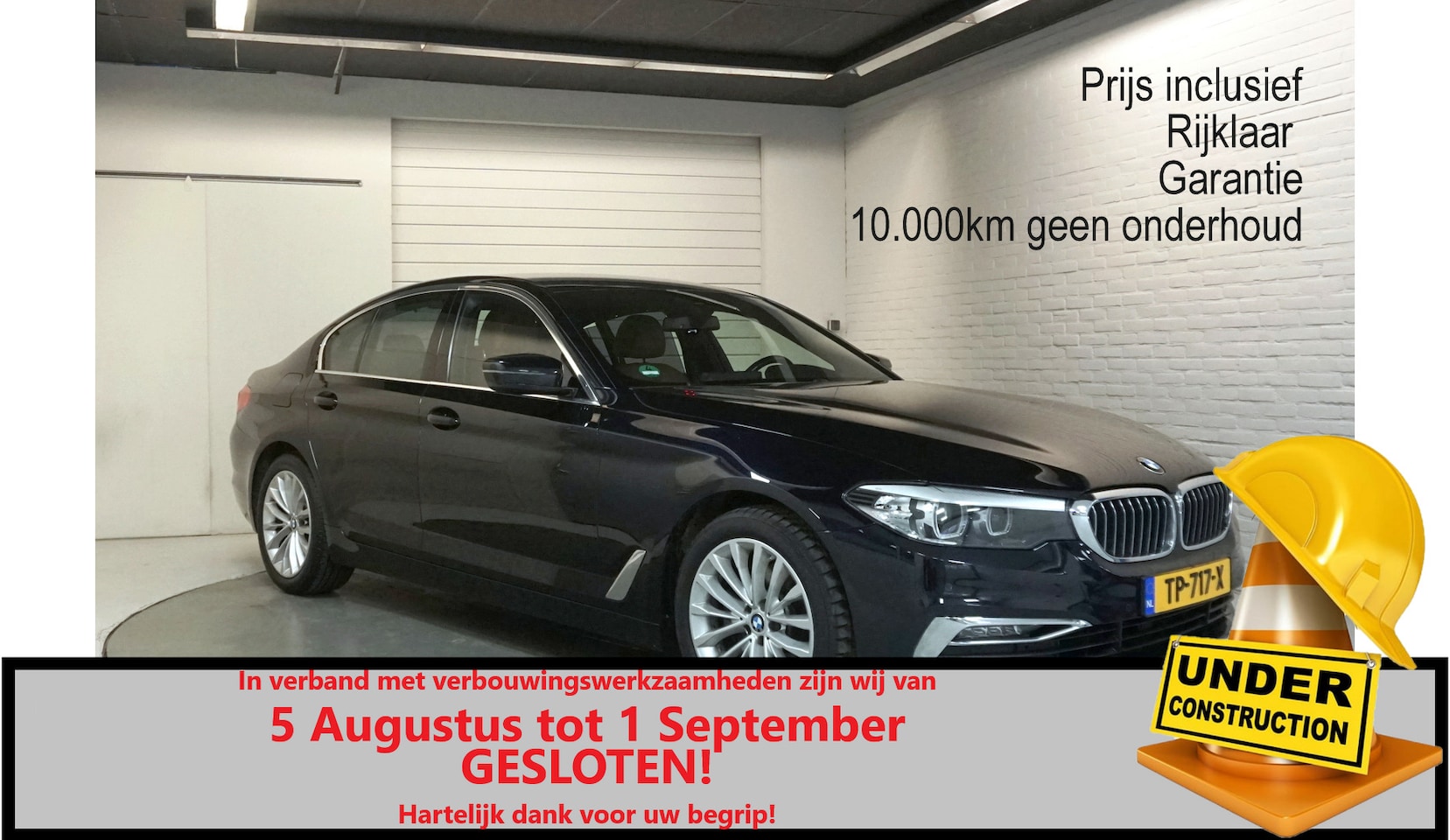 BMW 5-serie - 520i Carplay | Eerste eigenaar | NAP | Dealer | Nwe APK - AutoWereld.nl