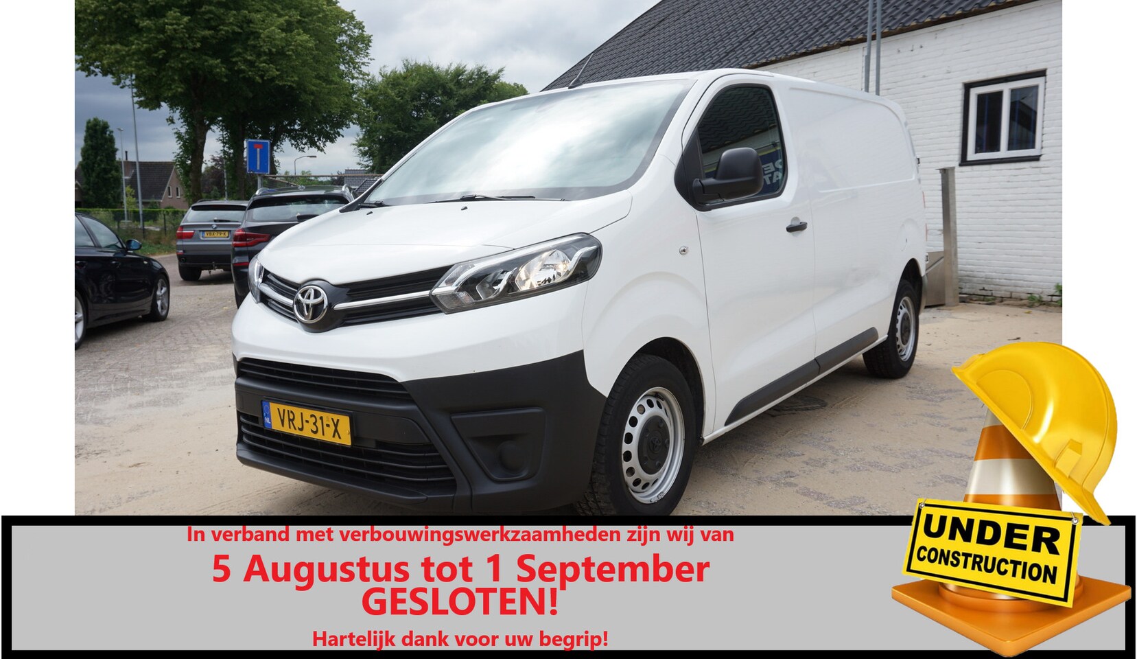Toyota ProAce Worker - 2.0 D-4D Live EURO 6 | Carplay | Airco | 6-BAK | 3-Zits - AutoWereld.nl