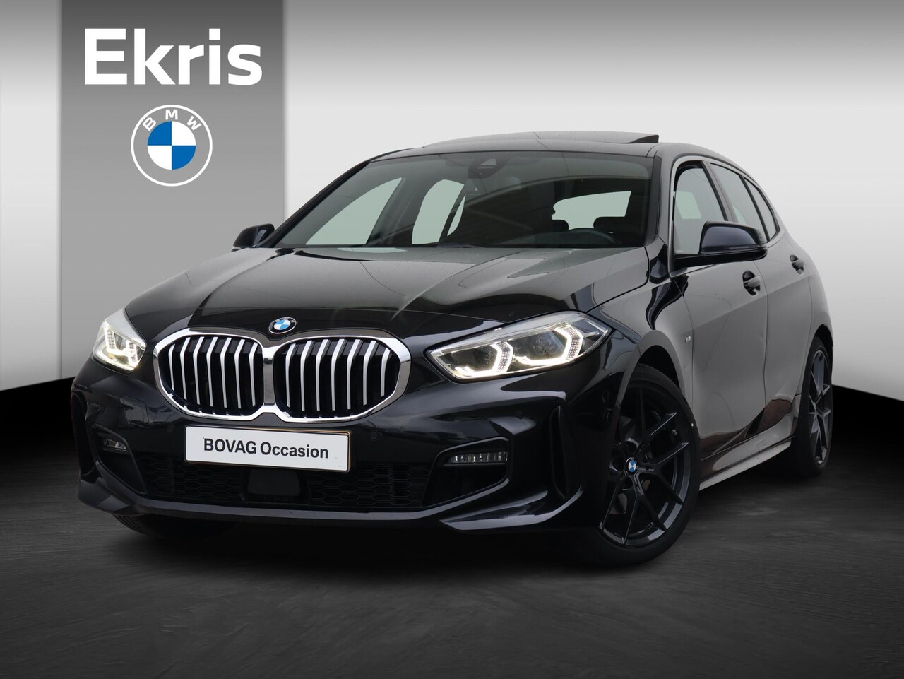 BMW 1-serie - 118i Executive Edition M-Sportpakket/ Head-Up/ HiFi/ Cruise Control/ panoramadak/ Achterui - AutoWereld.nl