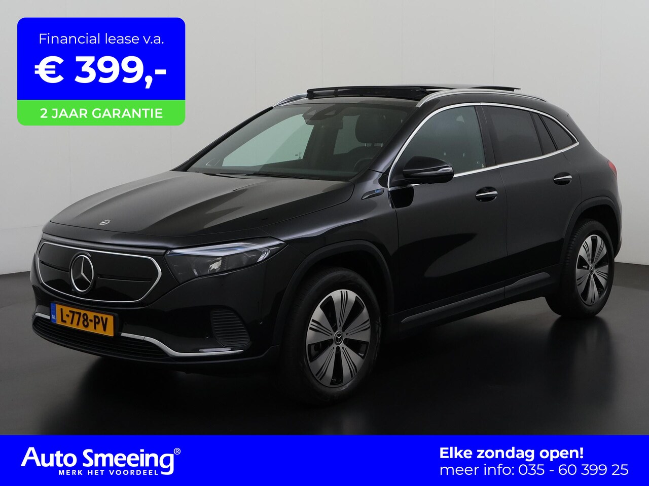 Mercedes-Benz EQA - 250 Luxury | Panoramadak | Leder | Burmester | Head-up | Zondag open! - AutoWereld.nl
