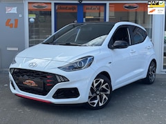 Hyundai i10 - 1.0 T-GDI N Line Navigatie Cruise CarPlay LM Velgen Dealer Onderhouden 5-zits
