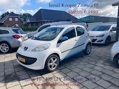 Peugeot 107 - 1.0-12V 5 DRS Lm Vlg Airco Zo Mee Prijs
