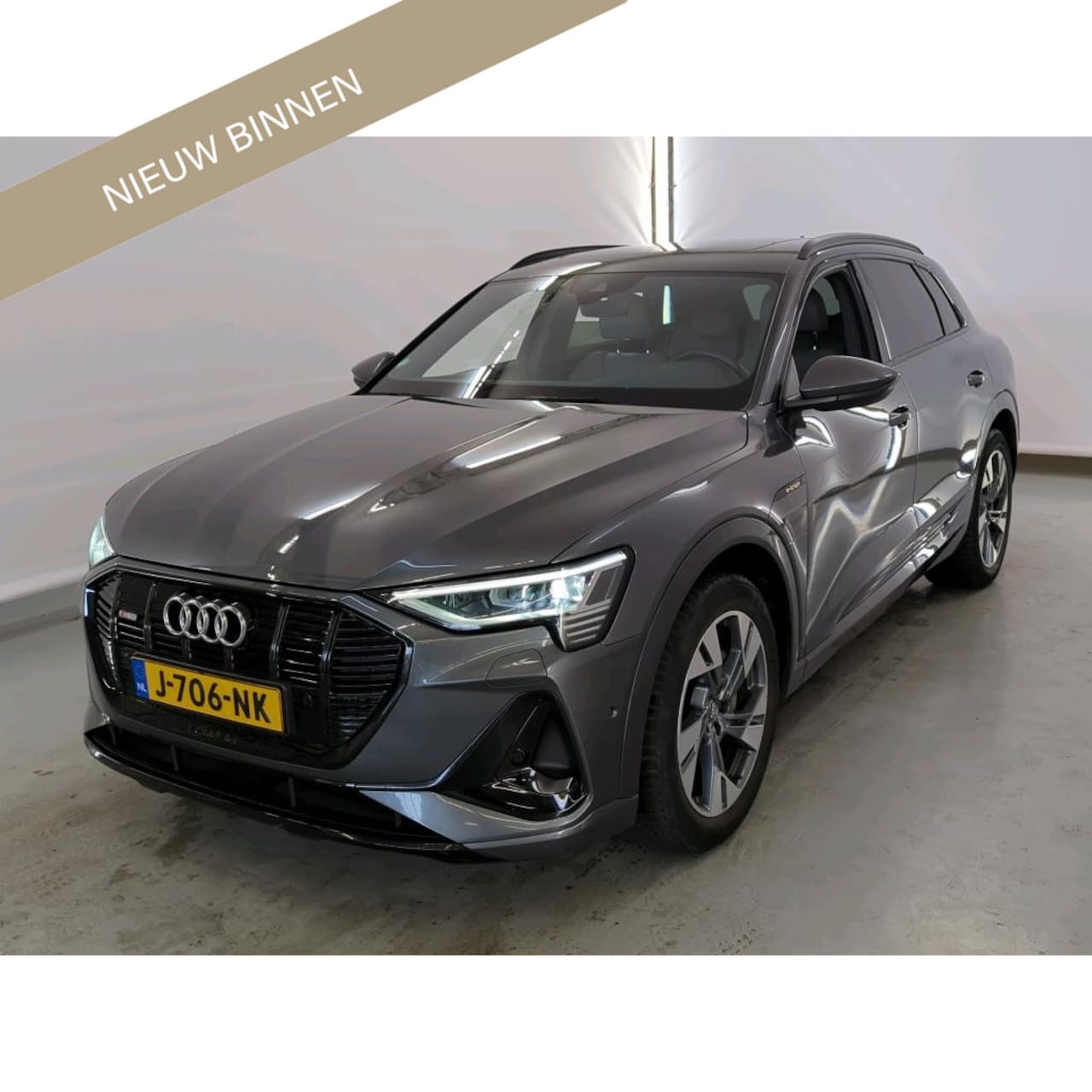 Audi e-tron - 50 Quattro 3x S-Line PANO 92% SOH Origineel NL - AutoWereld.nl