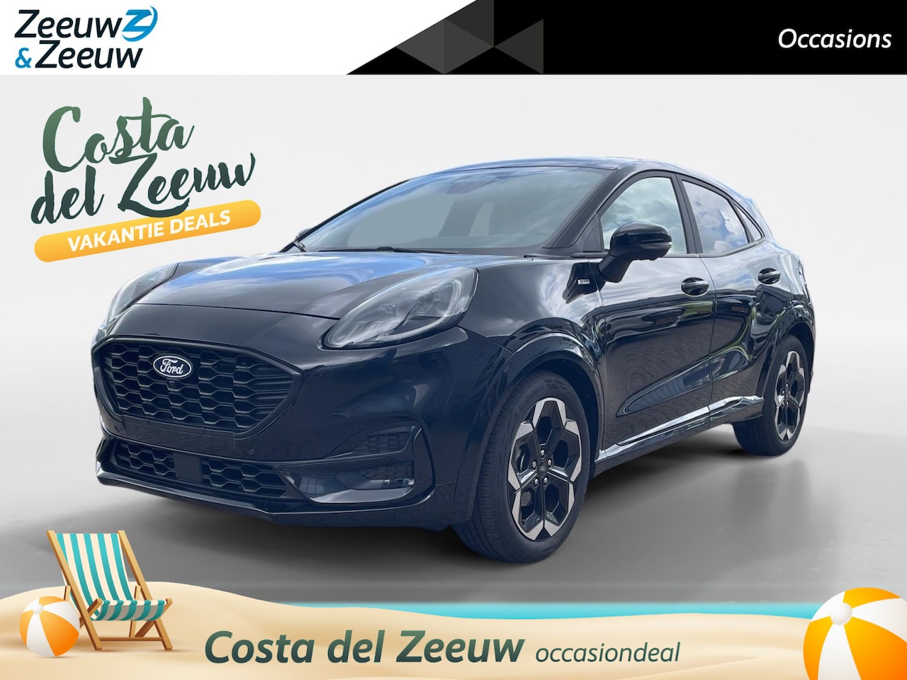 Ford Puma - 1.0 EcoBoost Hybrid ST-Line X Full option 155pk Automaat - AutoWereld.nl