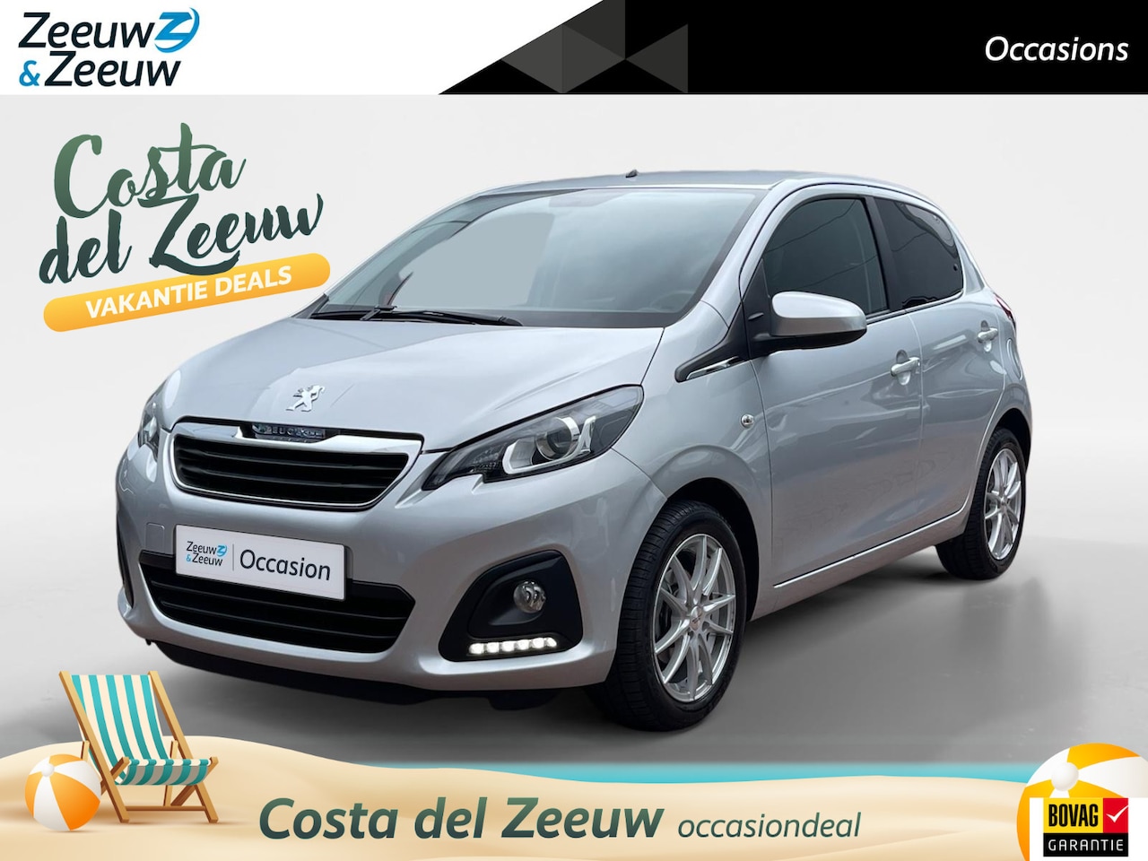 Peugeot 108 - 1.0 e-VTi Active | 34.618KM!!! | NAP | LMV | Airco | Bluetooth | Automatische Raambedienin - AutoWereld.nl