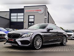 Mercedes-Benz C-klasse Coupé - 300 Prestige | C63S Look | Sterrenhemel | Burmester | Luxe Leder | Achteruitrijcamera | LE