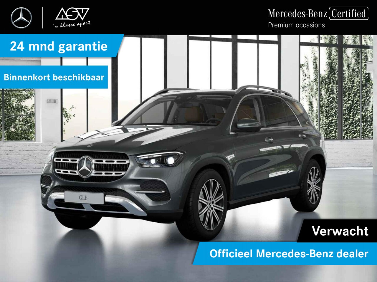 Mercedes-Benz GLE-Klasse - 350 de 4MATIC Luxury Line Luchtvering, Burmester surround, Wegklapbare trekhaak, Panoramad - AutoWereld.nl