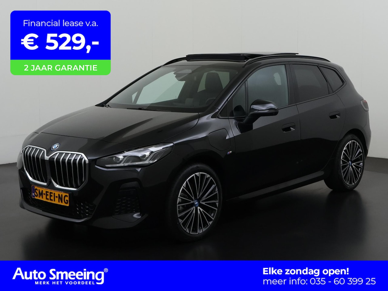BMW 2-serie Active Tourer - 225e xDrive M Sport | Panoramadak | Leder | Head Up | Zondag Open! - AutoWereld.nl
