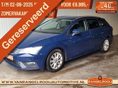 SEAT Leon ST - 1.0 EcoTSI Style DSG, trekhaak, navi, carplay, dab, pdc, 16" lmv