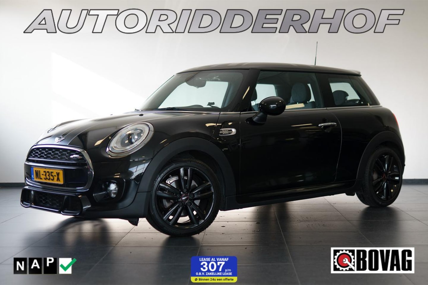 MINI John Cooper Works - 1.5 Kings Cross | JCW | Navi | Keyless | PDC | Harman Kardon - AutoWereld.nl