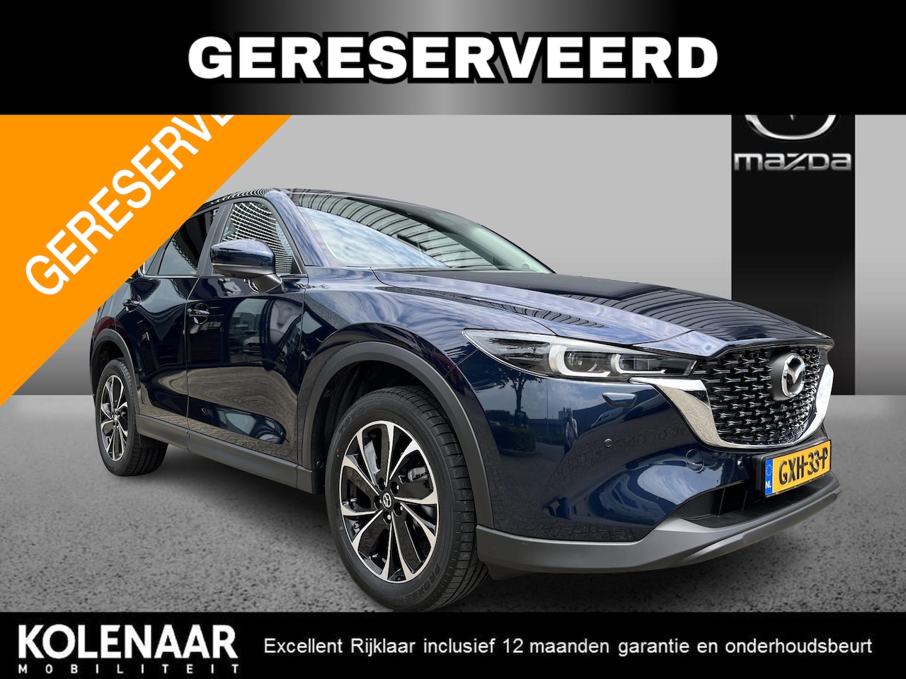 Mazda CX-5 - 2.0 e-SkyActiv-G M Hybrid 165 Advantage /Trekhaak/360CAM/Elektrische achterklep/ - AutoWereld.nl