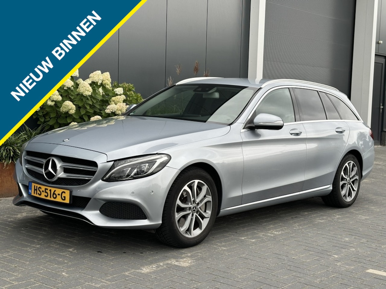 Mercedes-Benz C-klasse Estate - 350 e Lease Edition NAVI CLIMATE SPORTVELGEN LEDER LED - AutoWereld.nl