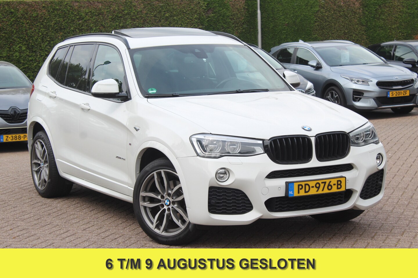 BMW X3 - xDrive20d High Exe. M Sport / Trekhaak / Panoramadak / Half leder / Head-up / 19'' / Navig - AutoWereld.nl