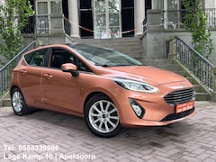 Ford Fiesta - 1.0 EcoBoost Titanium 101Pk Pano Navi Leder Keyless Led Adapt Cruise Ctr Climate Ctr Full