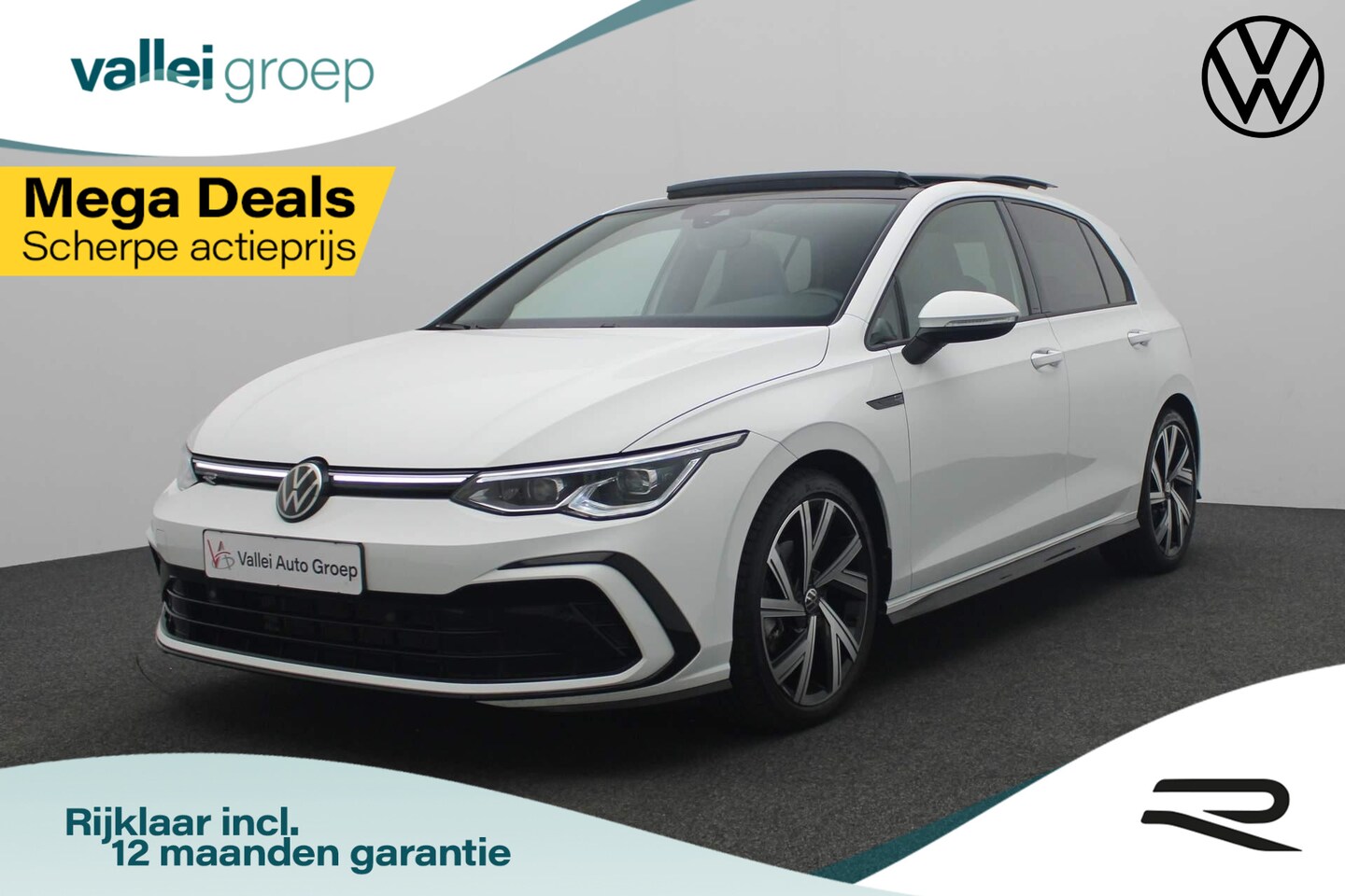 Volkswagen Golf - 1.5 eTSI 150 pk DSG R-Line Business Volkswagen Golf 1.5 eTSI 150PK DSG R-Line Business | P - AutoWereld.nl