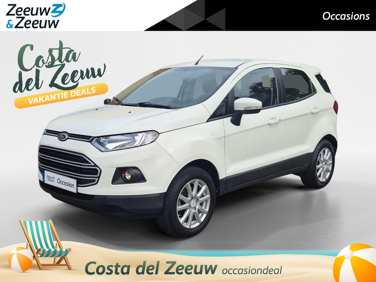 Ford EcoSport - 1.5 Ti-VCT Titanium | Achteruitrijcamera | Afneembare trekhaak | - AutoWereld.nl