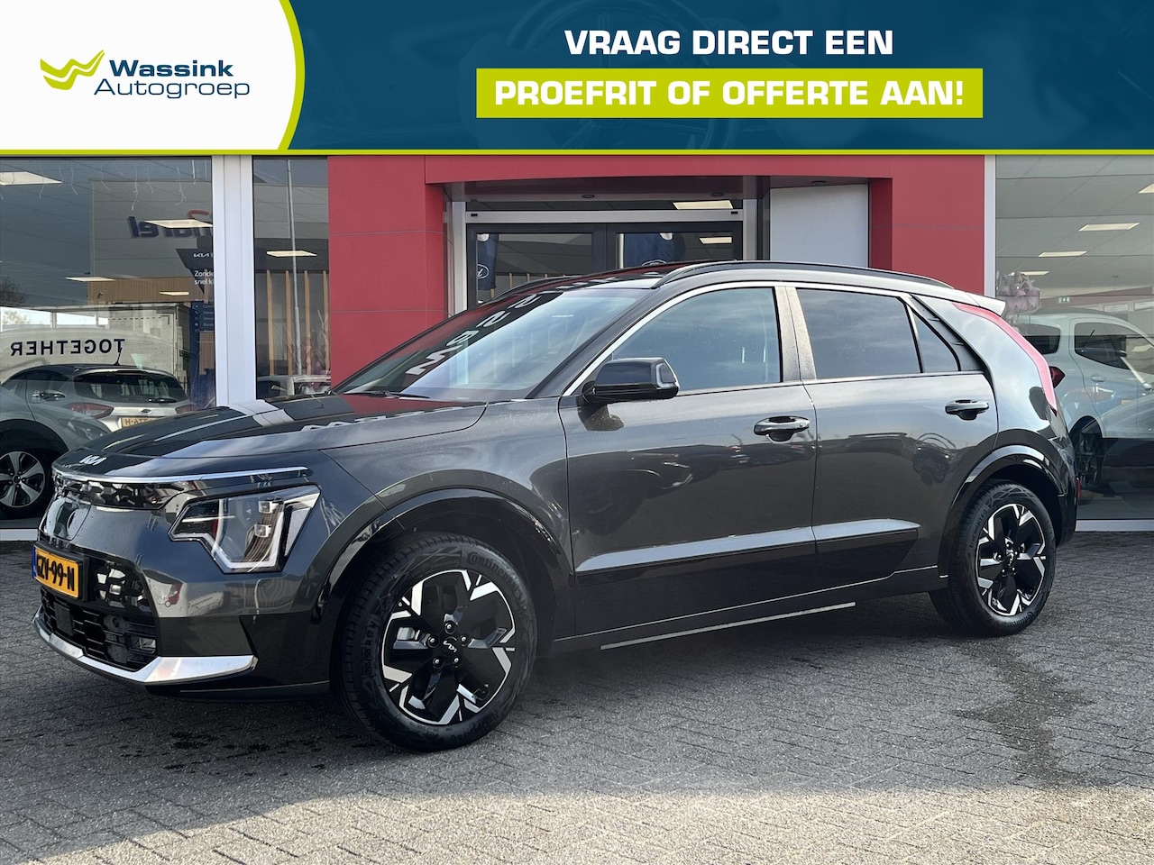 Kia e-Niro - 64,8 kWh 204pk Aut DynamicPlusLine | Leder interieur | Stoel en stuur verwarming | Schuif/ - AutoWereld.nl