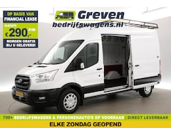 Ford Transit - 350 2.0 TDCI L3H3 Airco Cruise Trekhaak PDC 3 Persoons 2xSchuifdeur Imperiaal