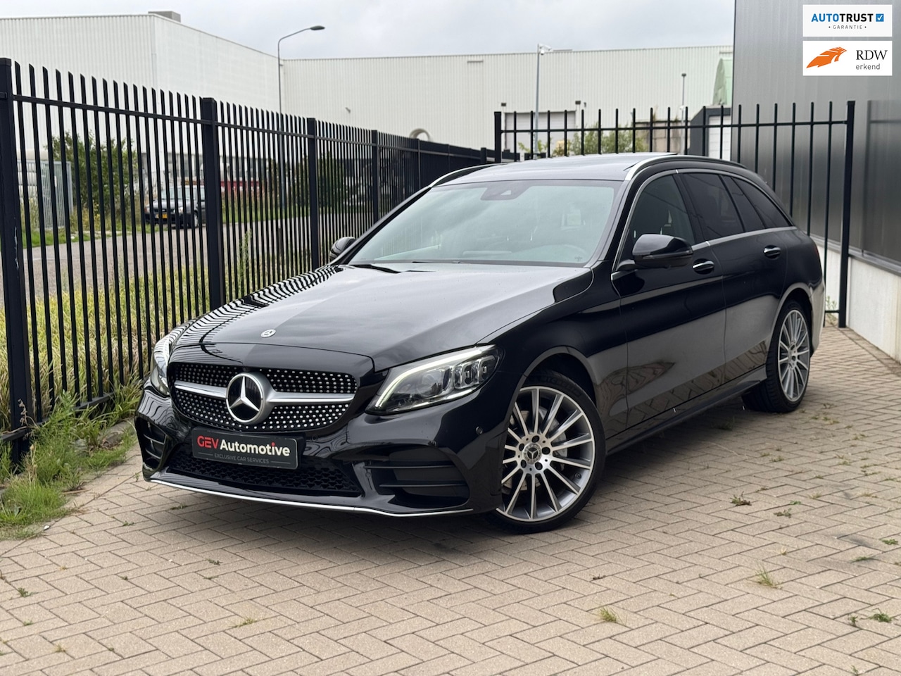Mercedes-Benz C-klasse Estate - 200 4MATIC AMG Pano Memory Burmester Sfeerverlichting Leder - AutoWereld.nl