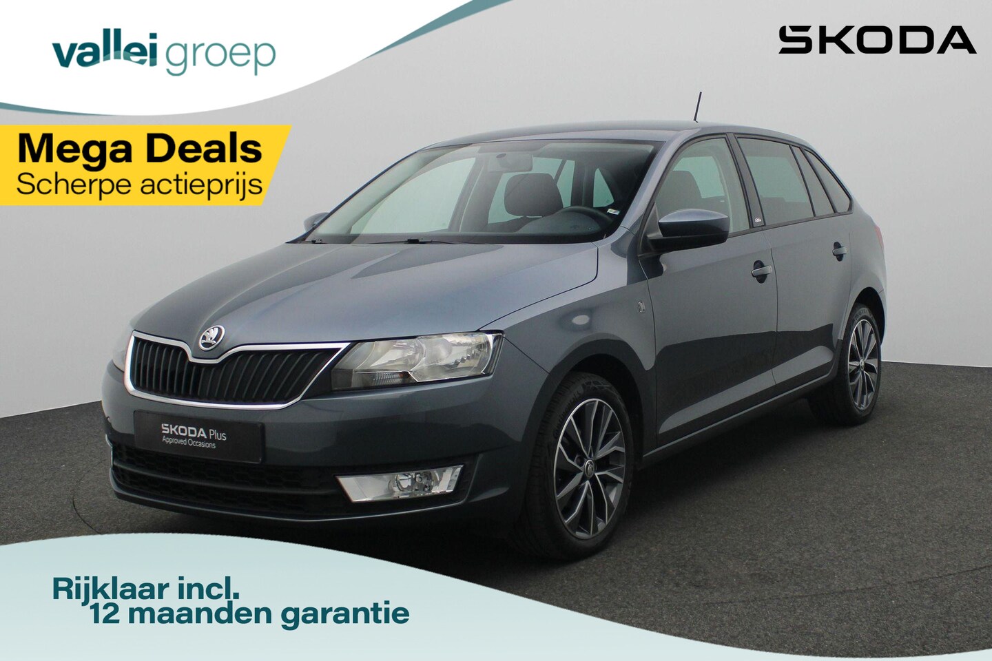 Skoda Rapid Spaceback - 1.2 TSI 86 pk Greentech Ambition | Navigatie | Stoelverwarming | Parkeersensoren achter | - AutoWereld.nl