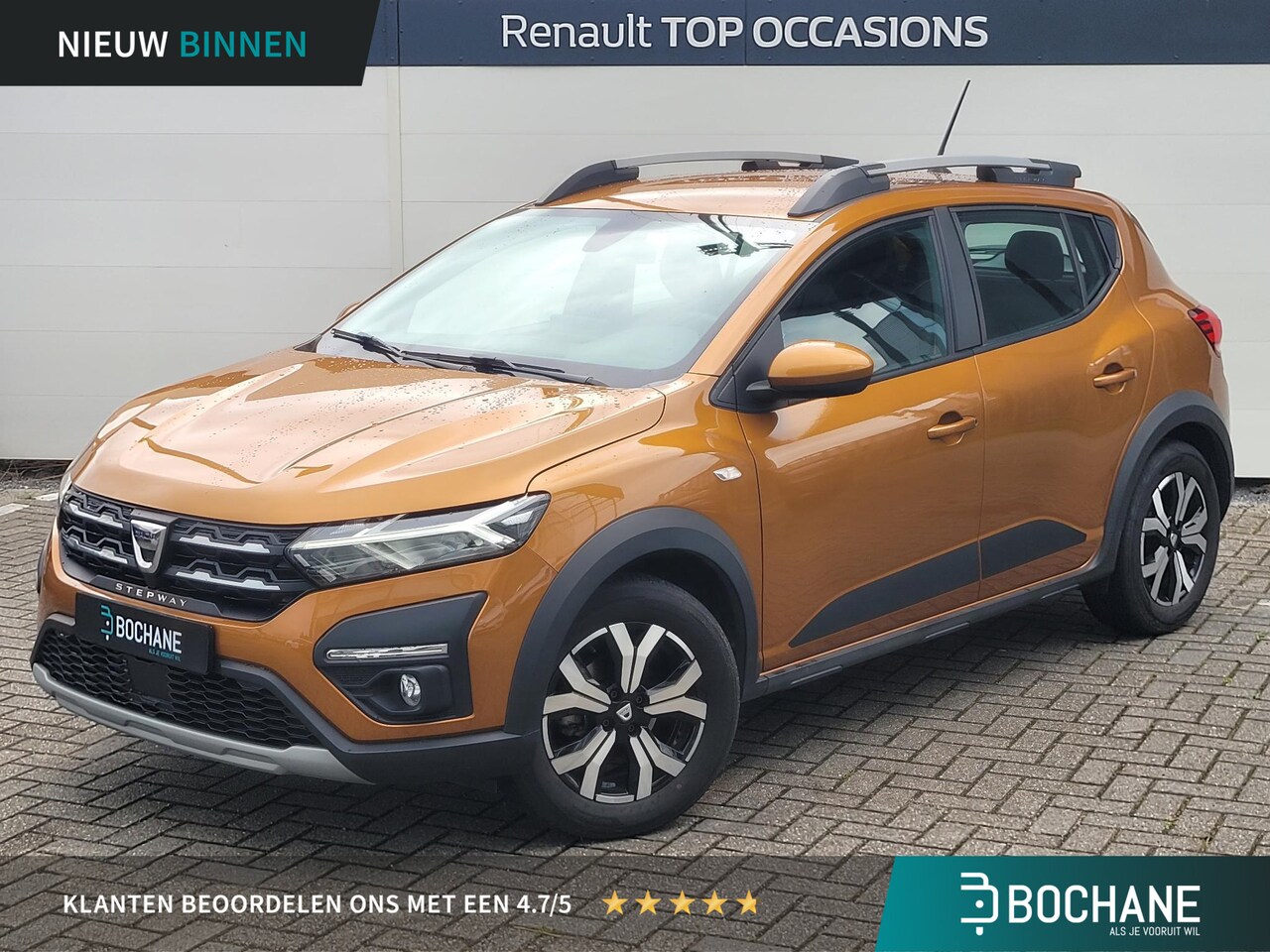 Dacia Sandero Stepway - 1.0 TCe 90 Bi-Fuel (Hoge instap) Trekhaak | Parkeerhulp | Navigatie - AutoWereld.nl