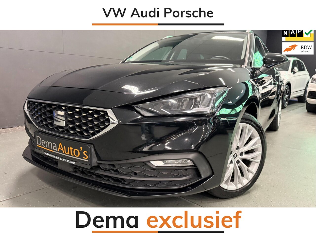 SEAT Leon Sportstourer - 1.4 TSI eHybrid PHEV FR Business Intense NAVI/V-COCKPIT/DAB/CARPLAY/ECC/PDC/CRUISE/// - AutoWereld.nl