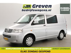 Volkswagen Transporter - 1.9 TDI L1H1 | MARGE | Dubbele Cabine | 5 Persoons | Cruisecontrol Elektrpakket Schuifdeur