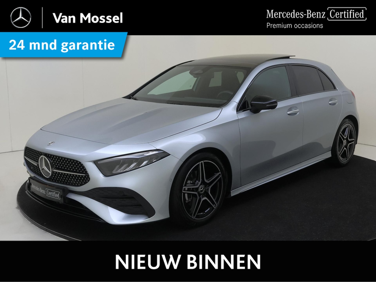 Mercedes-Benz A-klasse - 180 AMG Line /Panoramadak /Night pakket /18 Inch - AutoWereld.nl
