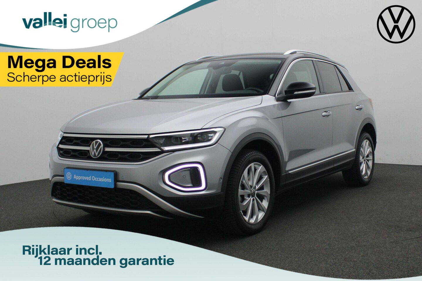 Volkswagen T-Roc - 1.0 TSI 110 pk Style | Navigatie | Stoelverwarming | Parkeersensoren voor/achter | Massage - AutoWereld.nl