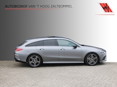Mercedes-Benz CLA-klasse Shooting Brake - 200 AUT7 <<MAGNO GREY>> AMG NIGHT PANORAMADAK SFEER KEY-LESS GO MEMORY CARPLAY TREKHAAK