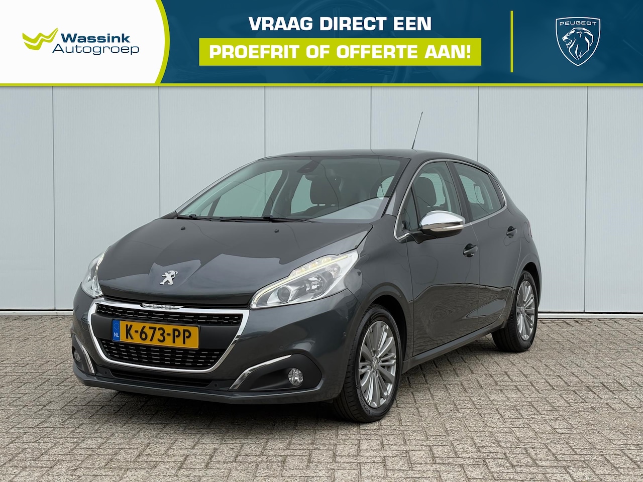 Peugeot 208 - 1.2 Puretech 110pk 5D EAT6 Allure | Automaat | Camera | Cruise | Navi | Climate | Sensoren - AutoWereld.nl