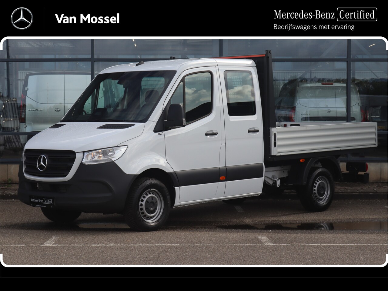 Mercedes-Benz Sprinter - 317 CDI L2 Pro D.C. | AIRCO/CARPLAY/CAMERA/3.500KG AHW | Certified - AutoWereld.nl