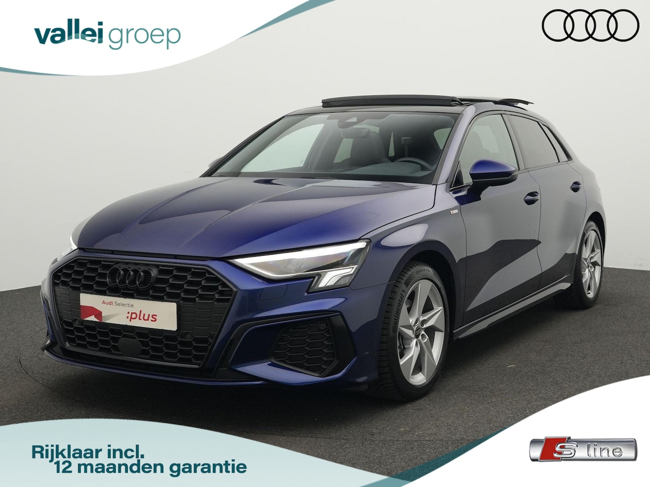 Audi A3 Sportback - 35 TFSI 150 pk S-tronic S edition / S-Line | Panoramadak | Stoelverwarming | Navigatie | P - AutoWereld.nl