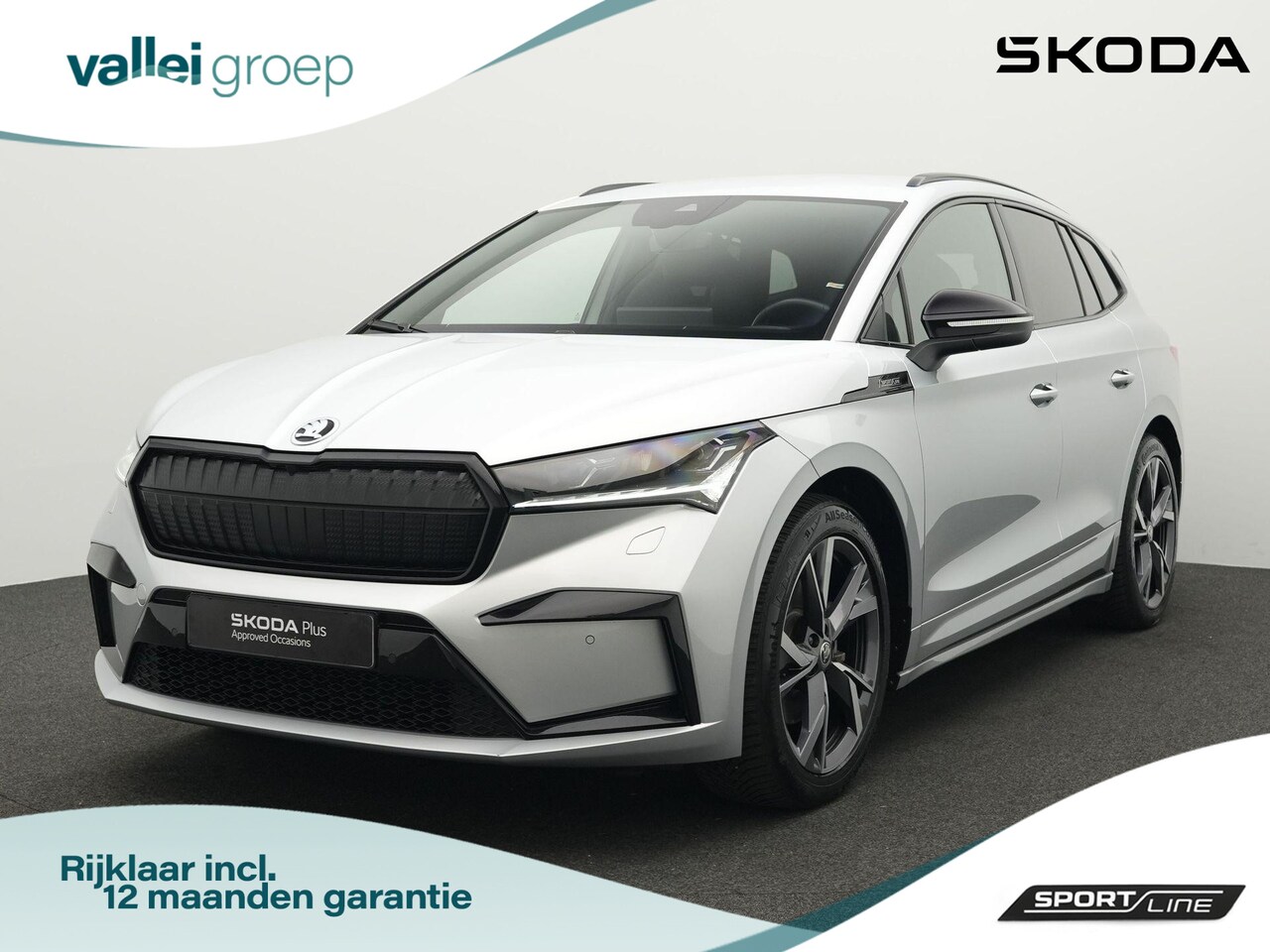 Skoda Enyaq iV - 80 204 pk Sportline Business | Matrix LED | Achteruitrijcamera | Standkachel | Adaptive Cr - AutoWereld.nl