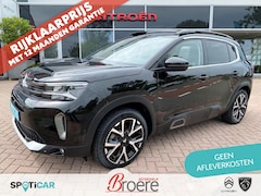 Citroën C5 Aircross - 1.2 Turbo 130pk EAT8 Automaat Shine | panoramadak, zwart leder, keyless, verw. vorostoelen
