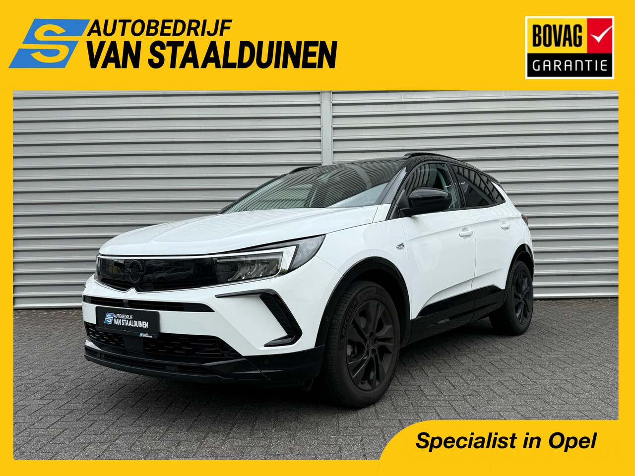 Opel Grandland - 1.2 Turbo GS Line! Opel Grandland 1.2 Turbo GS Black Pack| Camera| Parkeersensoren| Naviga - AutoWereld.nl