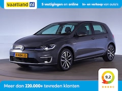 Volkswagen e-Golf - E-DITION [ Warmtepomp Nav Virtual cockpit ]