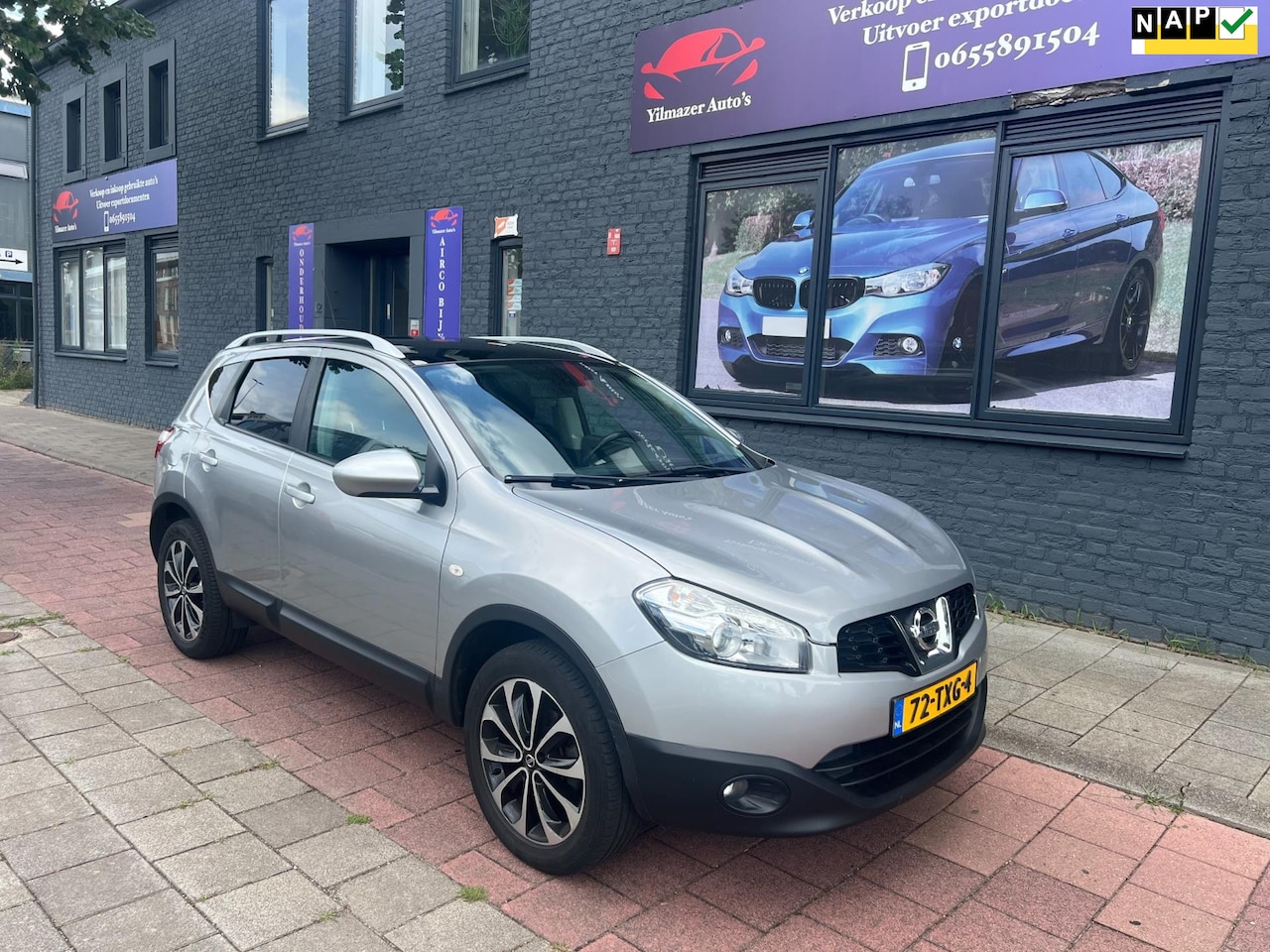 Nissan Qashqai - 1.6 Connect pano camera dealer onderhouden 149.371km - AutoWereld.nl