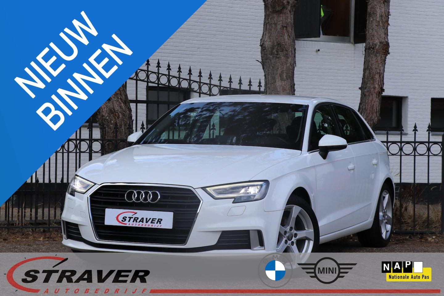 Audi A3 Sportback - 1.0 TFSI Sport Lease Edition |Navigatie |Sportstuur |Sportstoelen - AutoWereld.nl