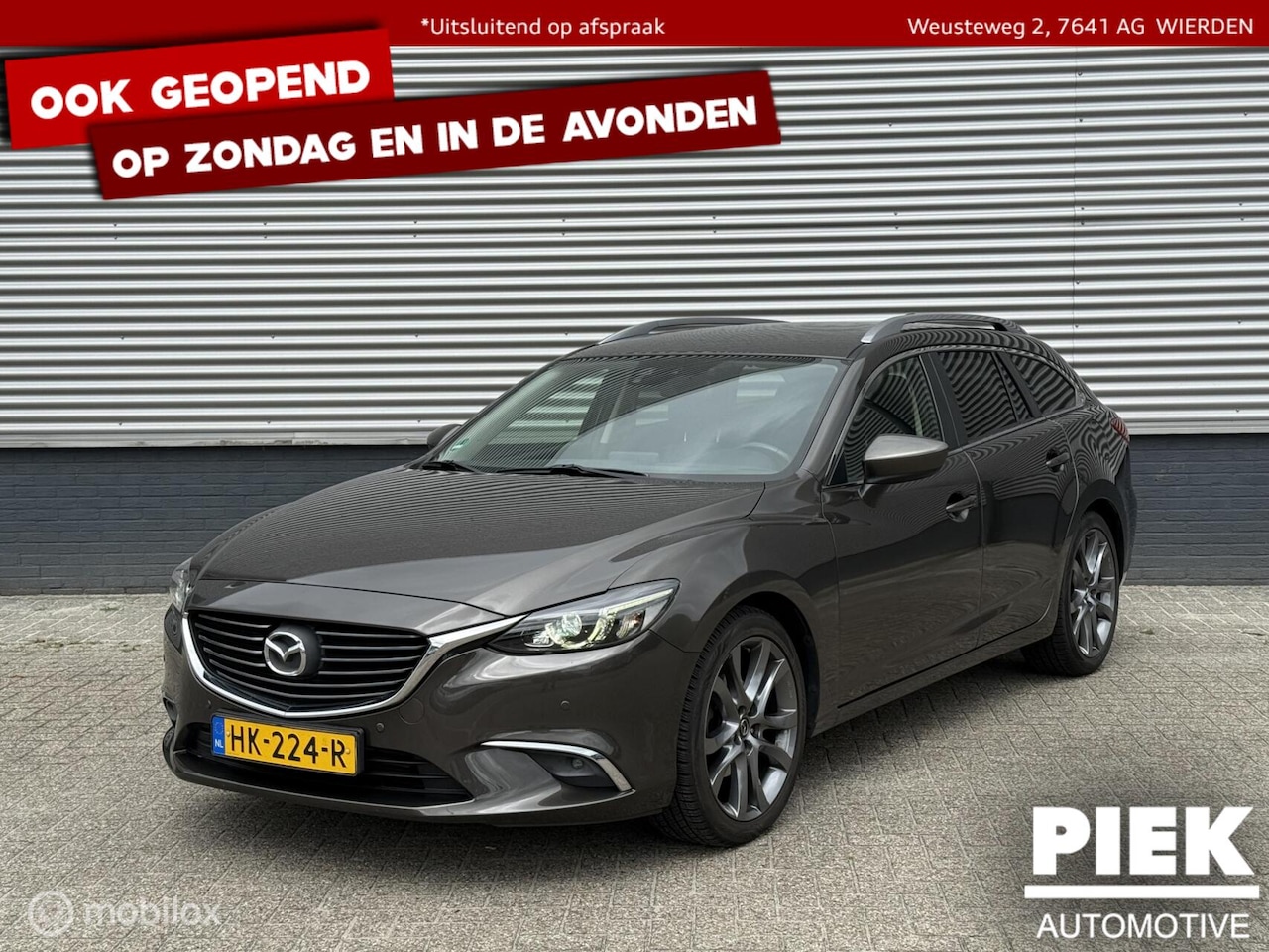 Mazda 6 Sportbreak - 2.2D SkyActiv 150 Skylease GT EXPORTPRIJS - AutoWereld.nl