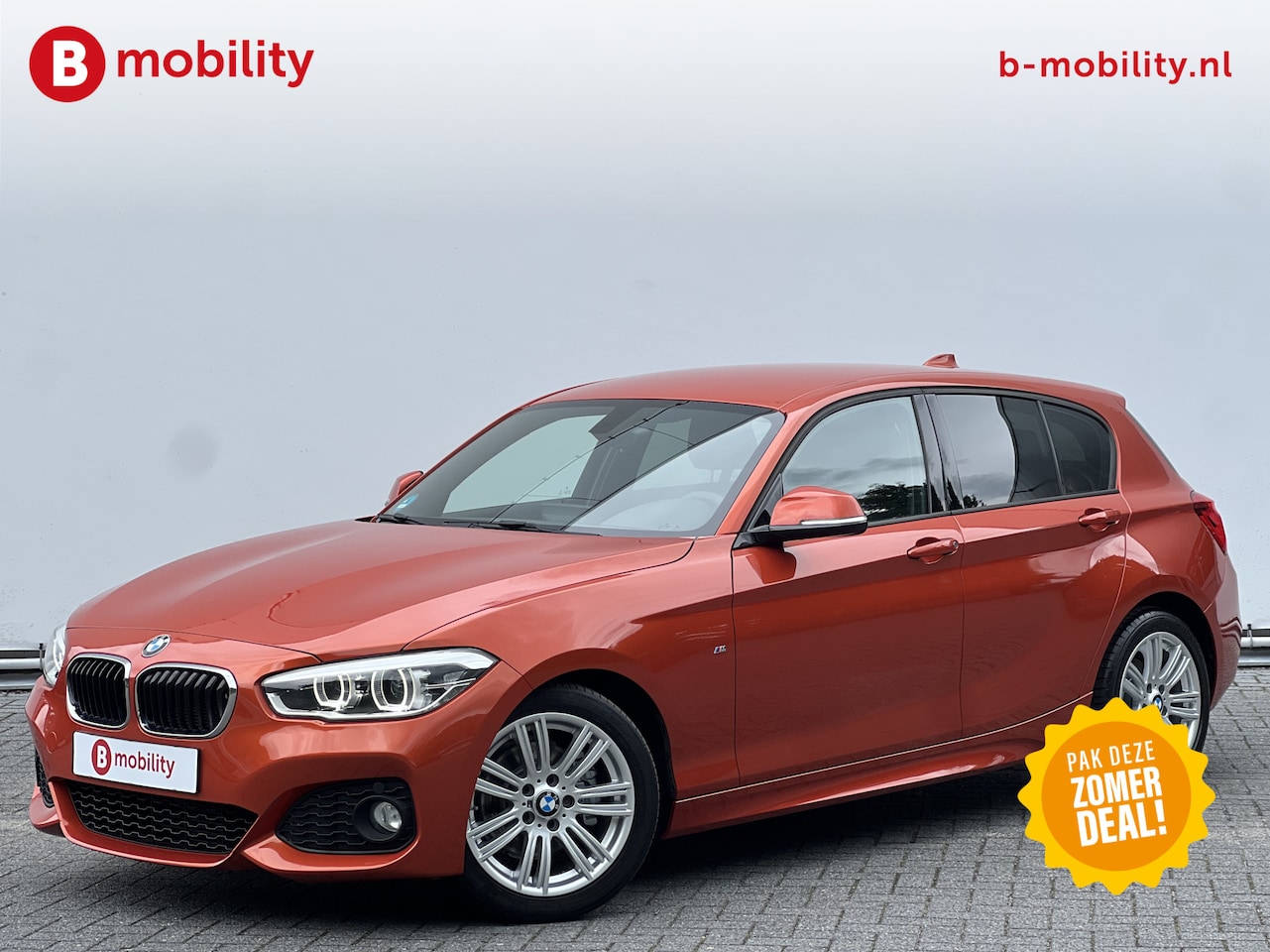 BMW 1-serie - 120i High Executive M-Sport Apple CarPlay | Leer | Led Koplampen | Sportstoelen - AutoWereld.nl