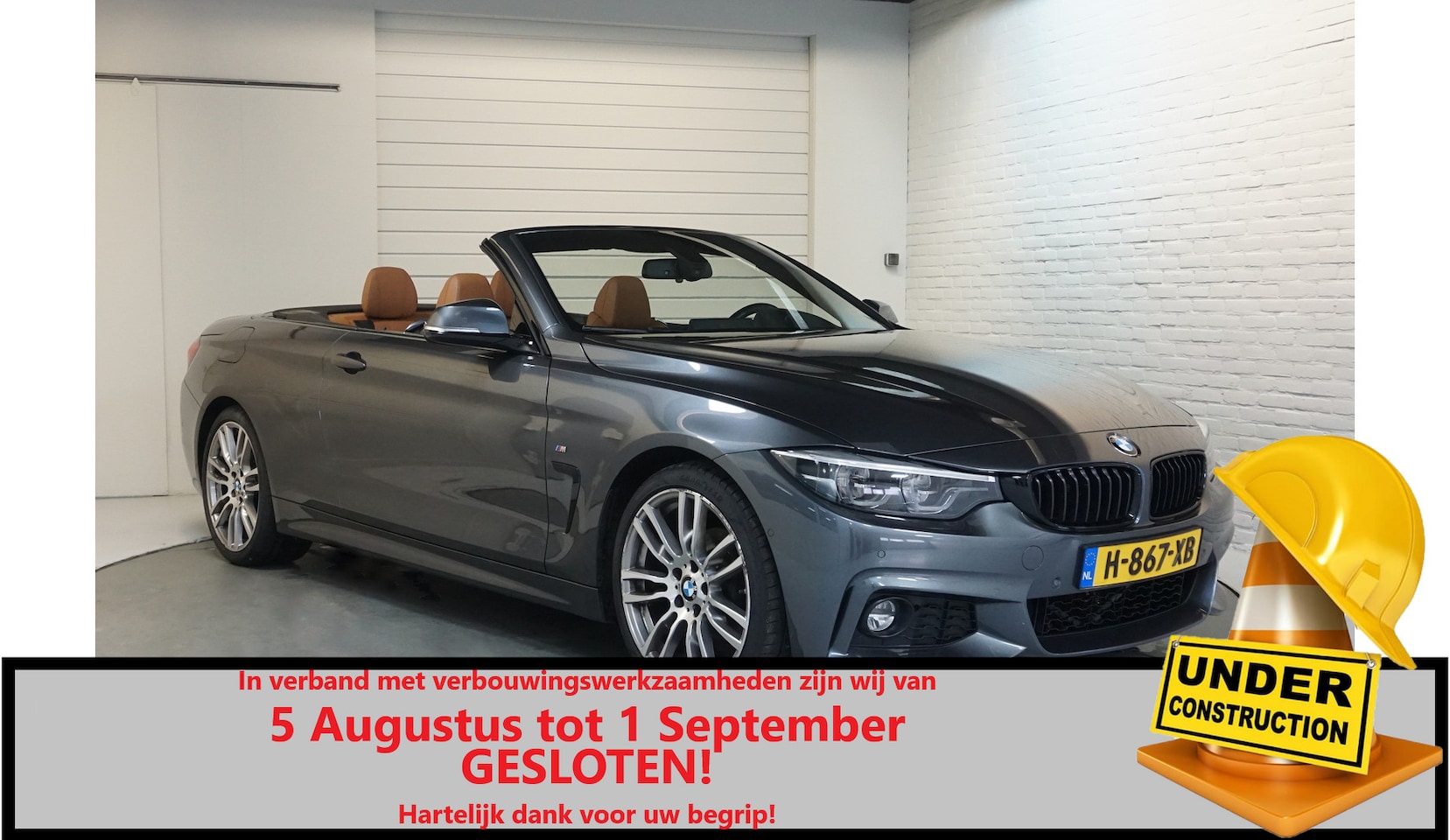 BMW 4-serie Cabrio - 420i M-Pakket |Sportint | Leer | Dealerauto | Harman Kardon - AutoWereld.nl