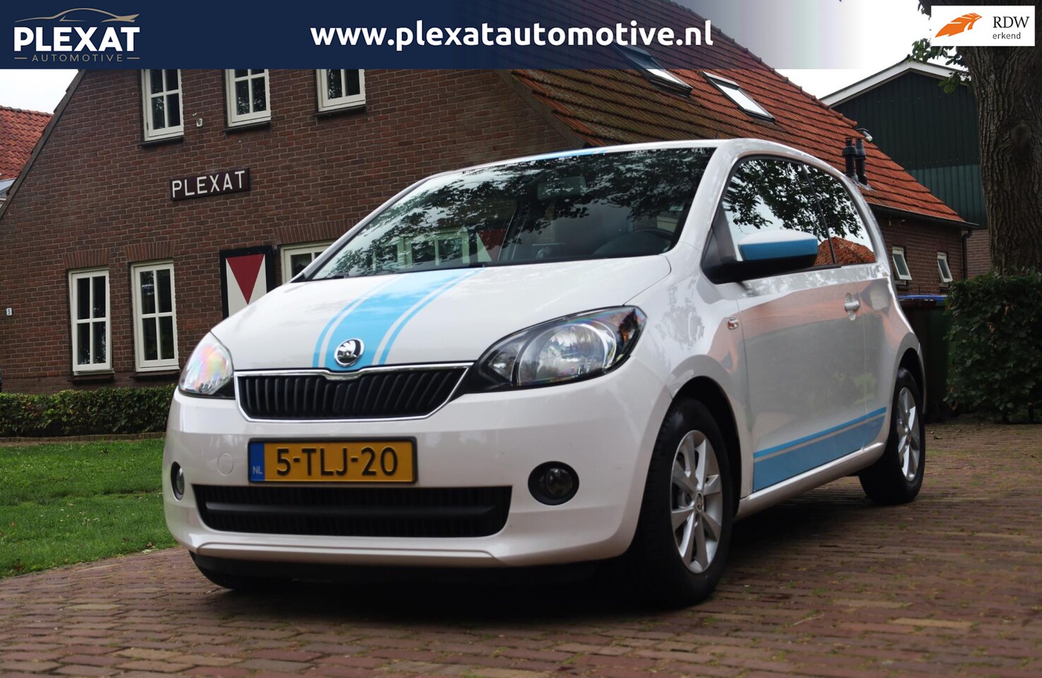 Skoda Citigo - 1.0 Greentech Drive | Airco | Navigatie | Lichtmetalen Velgen | Origineel Nederlands | 1e - AutoWereld.nl